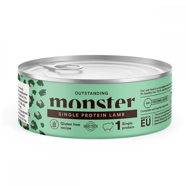 Monster Cat Adult Single Protein Lamb 100 g