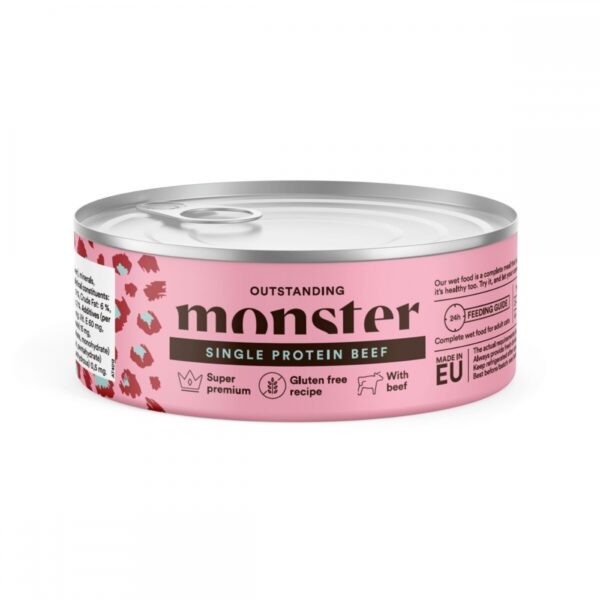 Monster Cat Adult Single Protein Beef 100 g