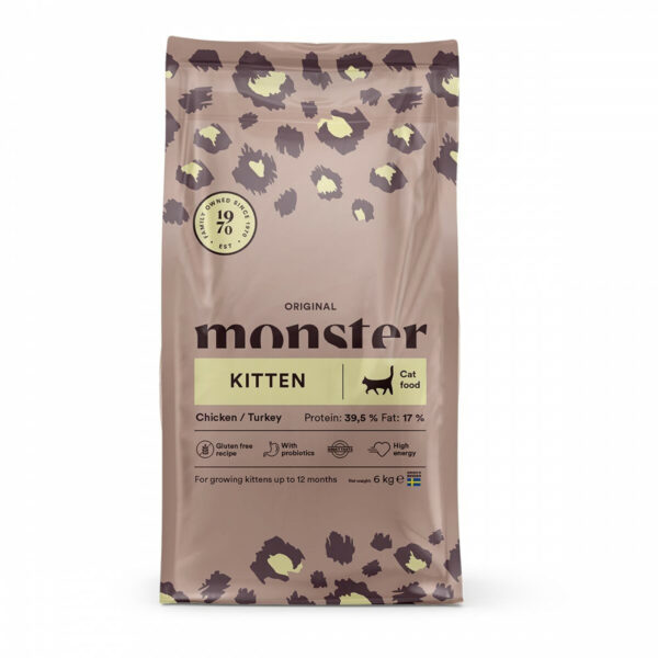 Monster Cat  Kitten Chicken & Turkey (6 kg)