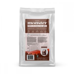 Monster Dog Puppy Large & XL Chicken & Turkey (2 kg)