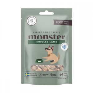 Monster Dog Treats Freeze Dried Lamb 45 g