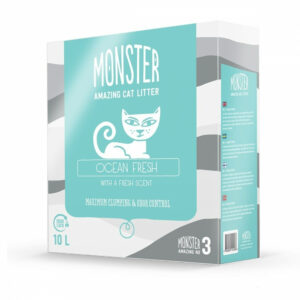 Monster Kattsand Ocean Fresh 10 liter