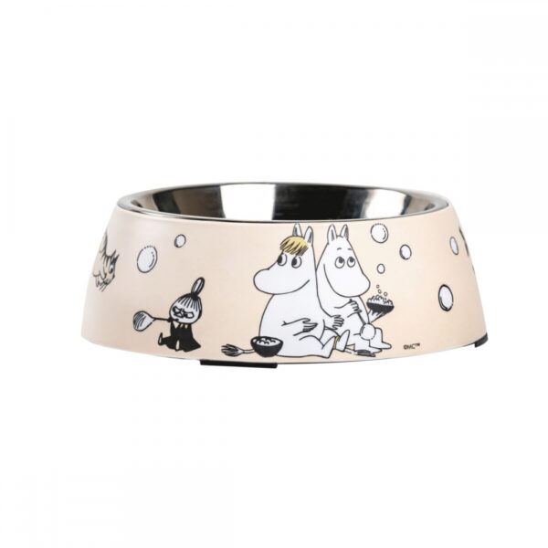 Moomin For Pets Matskål (M  Beige)