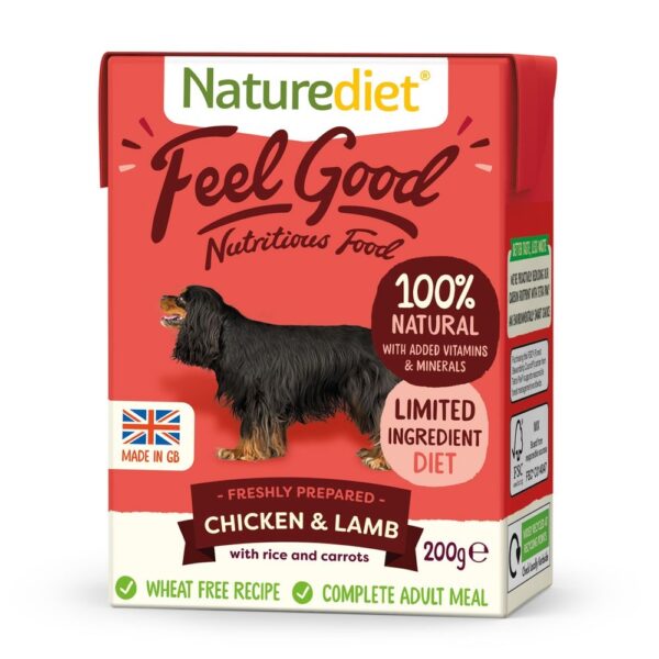 Naturediet Feel Good Kylling og lam (200 g)