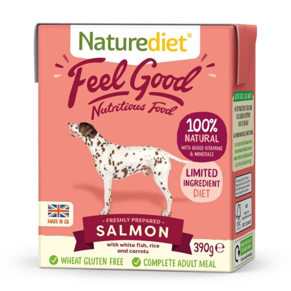 Naturediet Feel Good Laks (390 g)