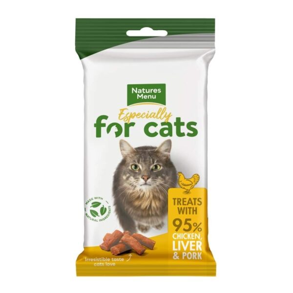 NaturesMenu Cat Treats Chicken & Liver 60 g