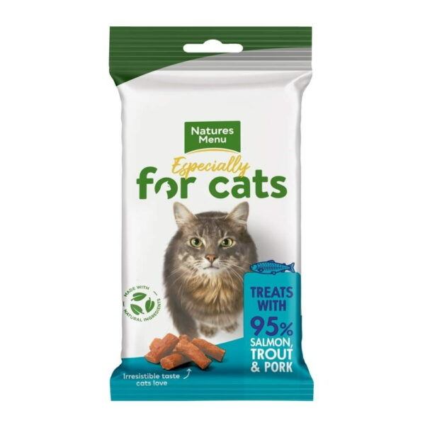 NaturesMenu Cat Treats Salmon & Trout 60 g