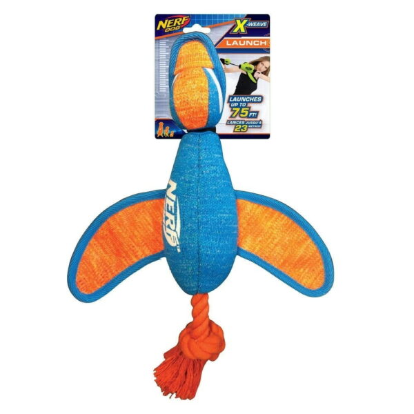 NERF Dog X Weave Duck Launcher Oransje Blå