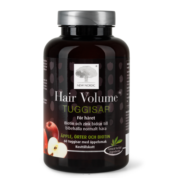 New Nordic Hair Volume - tuggisar 60 st