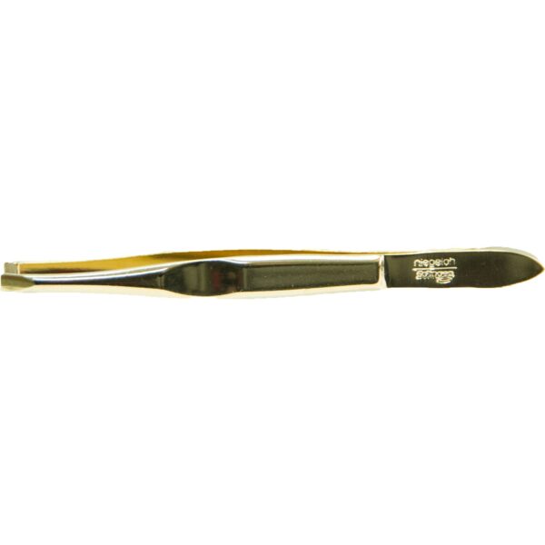 Niegeloh Solingen Basic Tweezers Straight 24k Gold Plating