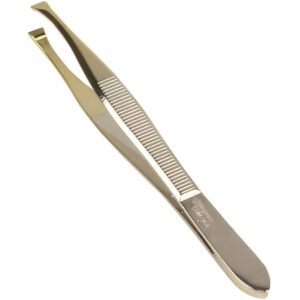 Niegeloh Solingen Basic Tweezers Straight Gold 9cm 9 ml