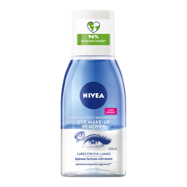 NIVEA Cleansing Daily Essentials Double Effect Eye Make-Up Remover 125