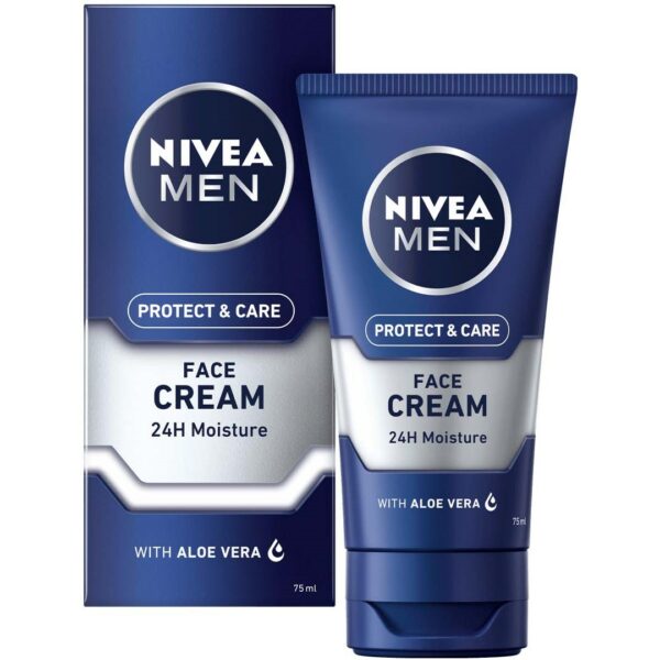 NIVEA For Men Protect & Care Moisturiser Face Cream 75 ml