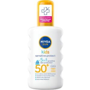 NIVEA Sun Kids Sensitive Protect & Play Sun Spray SPF 50+ 200 ml