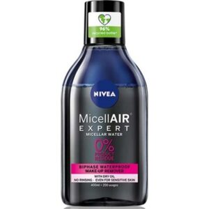 NIVEA MicellAIR Expert Water Make-up Remover Waterproof 400 ml