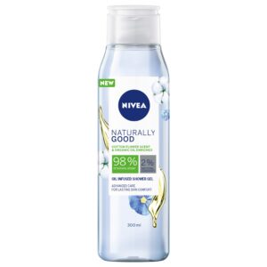 NIVEA Naturally Good Naturally Good Cotton Flower Shower 300 ml