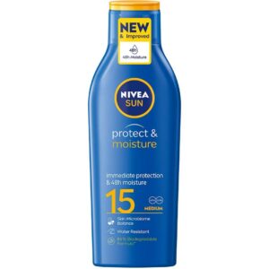 NIVEA Sun Protect & Moisture Lotion SPF15 200 ml