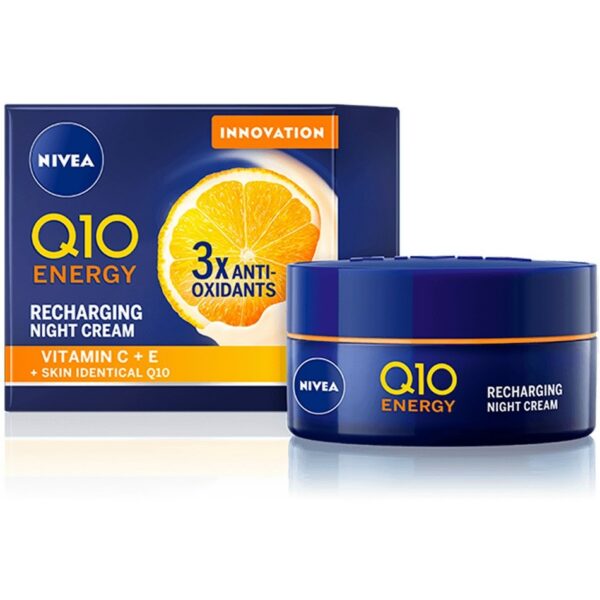 NIVEA Nivea Energy Q10 Energy Recharging Night Cream 50 ml