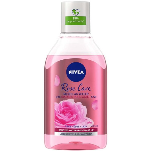 NIVEA Rose Care Micellar Organic Rose Water & Oil 400 ml