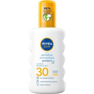 NIVEA Sun Sensitive Immediate Protect Soothing Sun Spray SPF 30 200 ml
