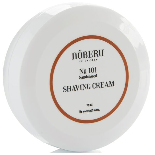 Nõberu of Sweden Shaving Cream Sandalwood 75 ml