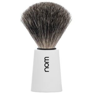 NOM CARL Shaving Brush Pure Badger White