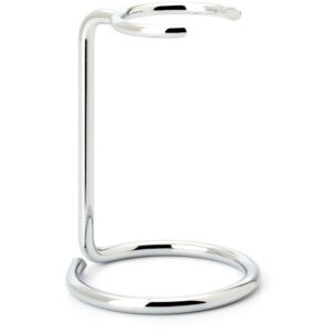 NOM 0 Chrome Metal Shaving Brush Stand