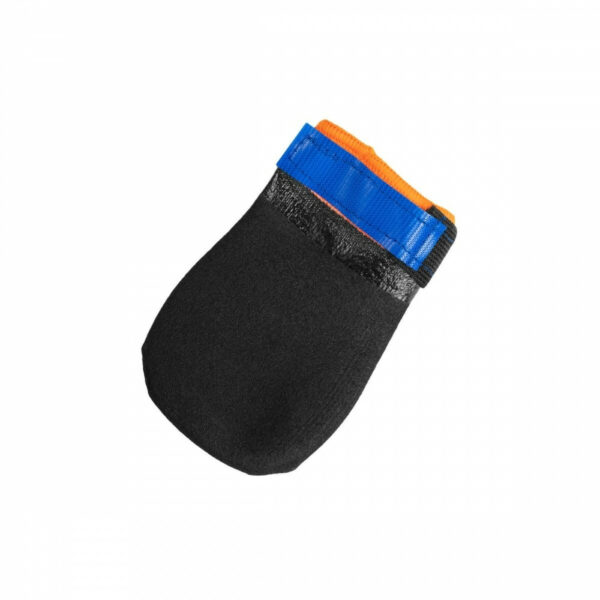 Non-Stop Dogwear Protector Hundesko Svart & Oranje 4-pakke (L)