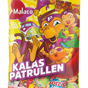 Malaco Kalaspatrullen - Pose med Forskjellig Godteri 135 gram