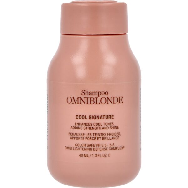 OMNIBLONDE Cool Signature Shampoo 40 ml