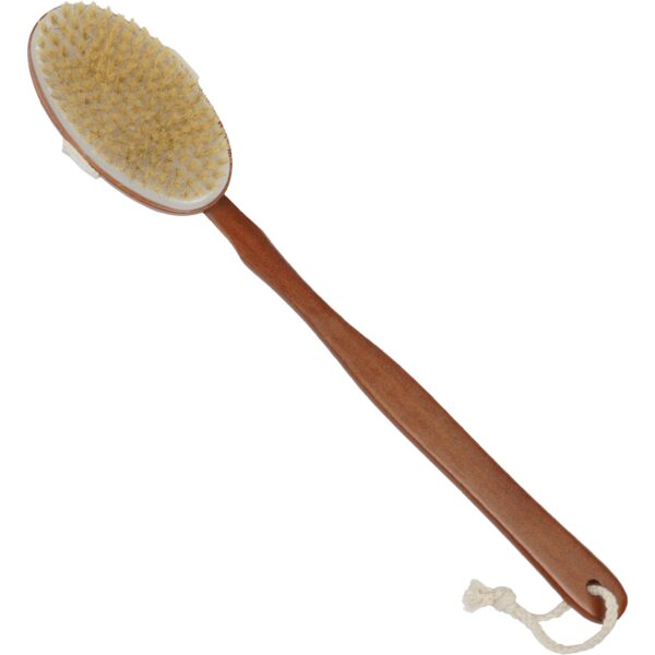 Palmetten Bath Brush Walnut Colour