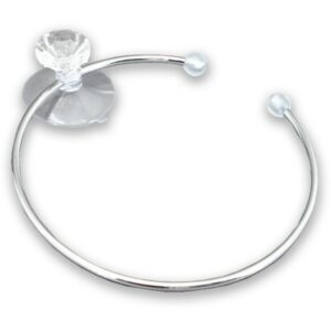 Palmetten towel ring w/ suction