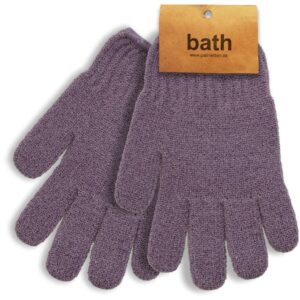 Palmetten Massage Glove 2-pack Dark Purple
