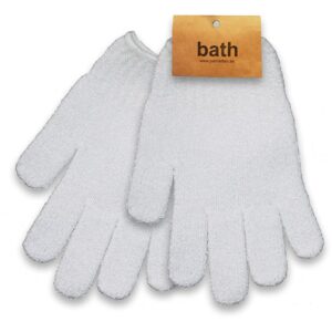 Palmetten Massage Glove 2-pack White
