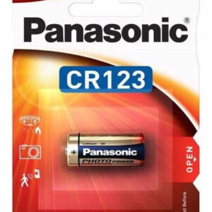 Panasonic CR123A 3V Photo Lithium Batteri