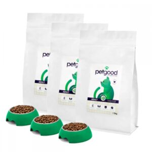 Petgood Adult Cat I Insektsfôr 3x5 kg