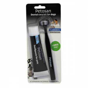 Petosan Dental Kit Tannkrem & Tannbørste for Hund (Large)