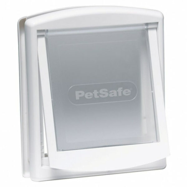 Petsafe Staywell Katteluke 715 Hvit (M)