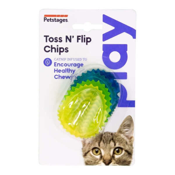 Petstages Toss N´Flip Kattemynte Chips