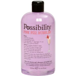 Possibility Shower 3 in 1 Pink Fizz Bubbles 525 ml