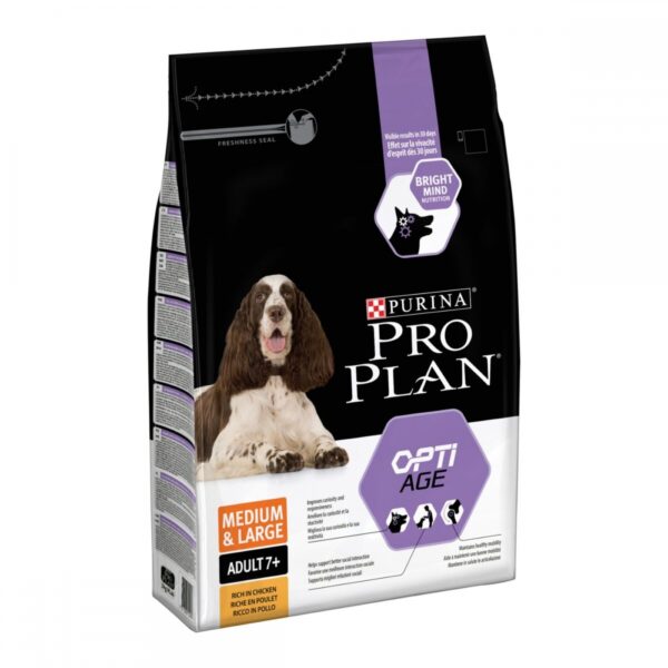 Purina Pro Plan Dog OptiAge Medium & Large Adult 7+ (3 kg)