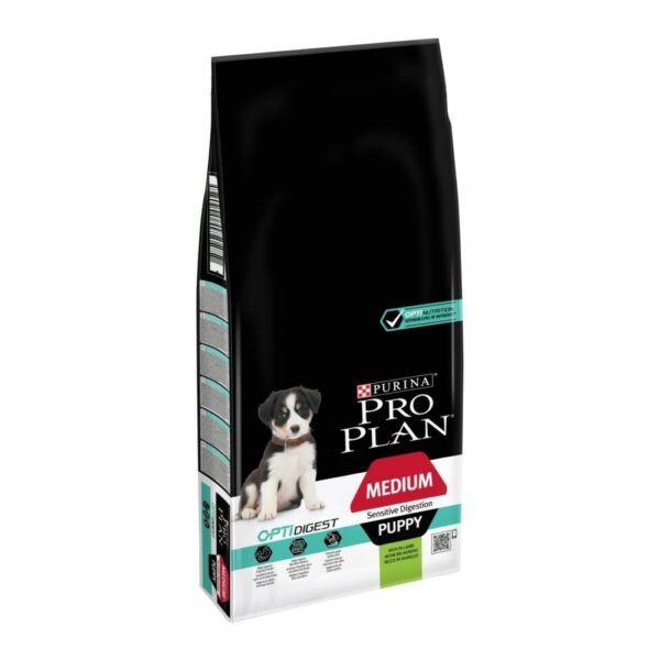 Purina Pro Plan Puppy OptiDigest Medium Sensitive Digestion Lamb (12 kg)