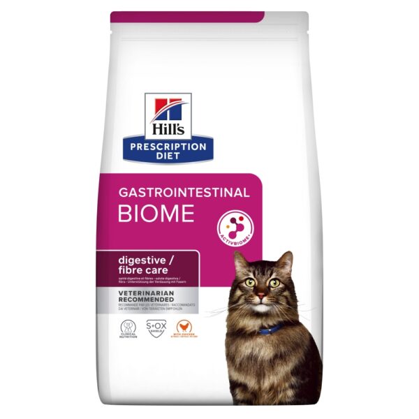 Hill's Prescription Diet Feline Gastrointestinal Biome Digestive/Fibre Care Chicken (1