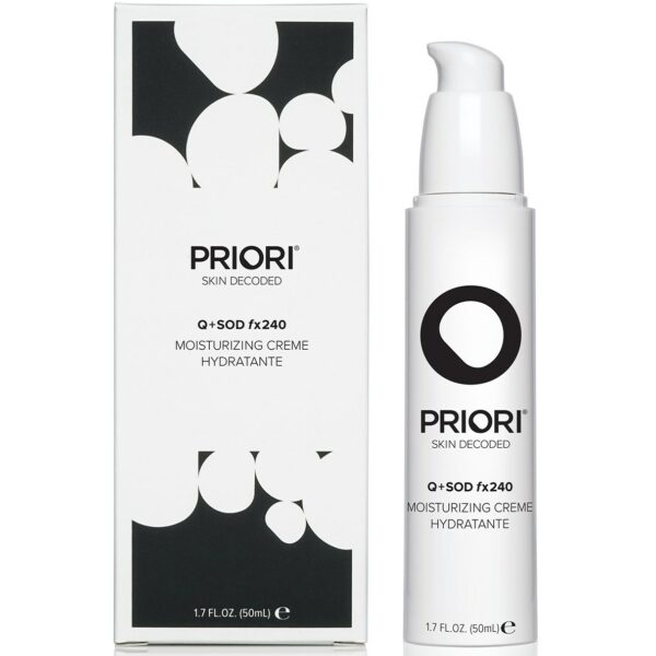 PRIORI Adaptive Superceutical Formulas Q+SOD fx240 Moisturizing Crème