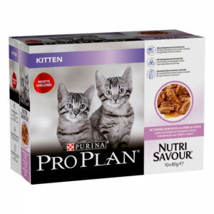 Pro Plan Kitten Turkey Multipack Wet 10x85 g