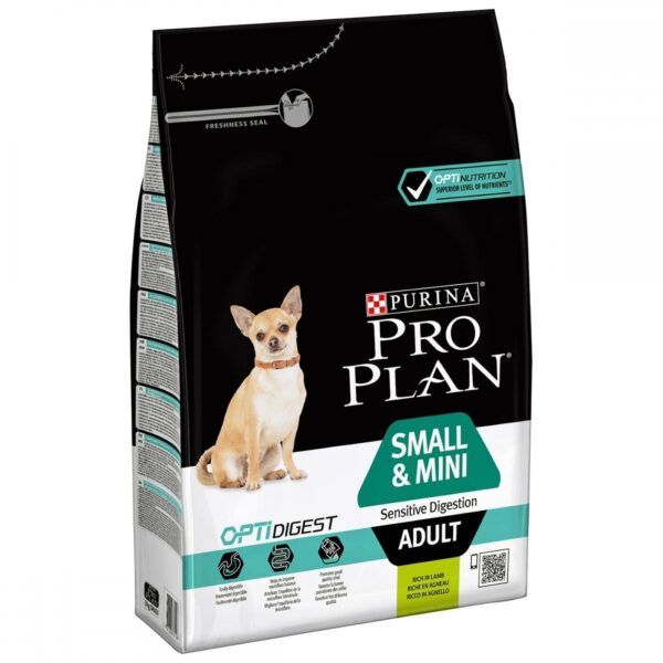 Purina Pro Plan Optidigest Dog Adult Small & Mini Sensitive Digestion Lamb (3 kg)