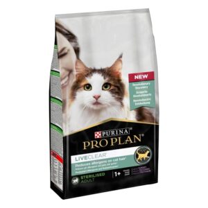 Purina Pro Plan LiveClear Cat  Adult Sterilised Turkey 1