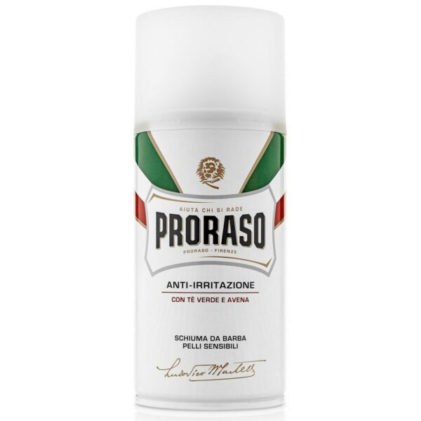 Proraso Sensitive Green Tea shaving foam 50 ml