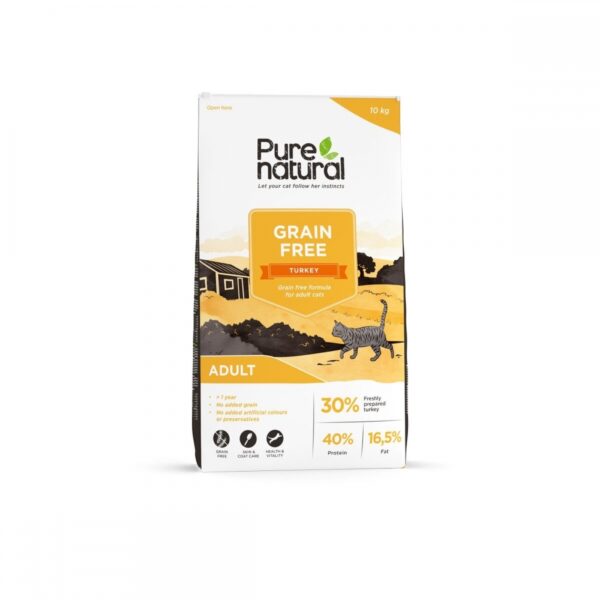 Purenatural Cat Adult Grain Free Turkey (10 kg)