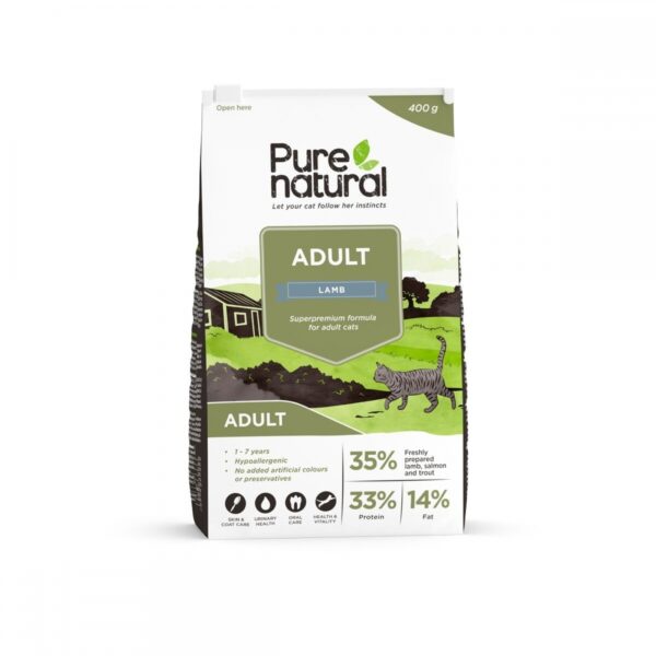 Purenatural Cat Adult Lamb (2 kg)